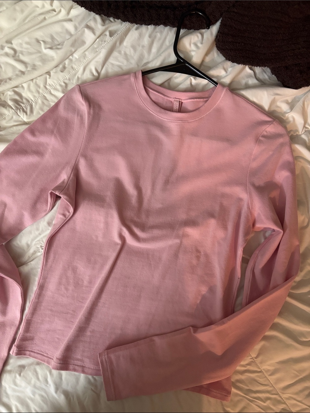 Skims cotton jersey long sleeve tshirt
